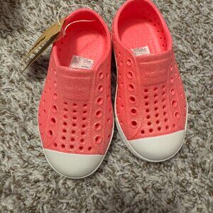 NWT Native pink glitter